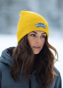 Birštono MILASTA geltona kepurė beanie