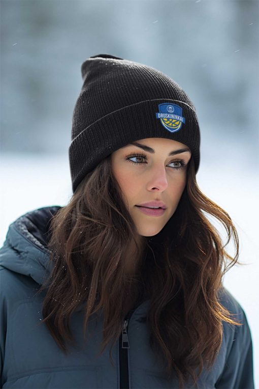 Juoda kepurė DRUSKININKAI beanie