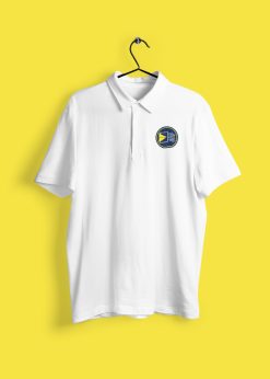 Kauno S.Dariaus ir S.Girėno gimnazijos vyriški/unisex polo marškinėliai su antsiuvu