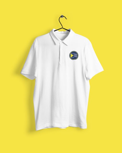 Kauno S.Dariaus ir S.Girėno gimnazijos vyriški/unisex polo marškinėliai su antsiuvu