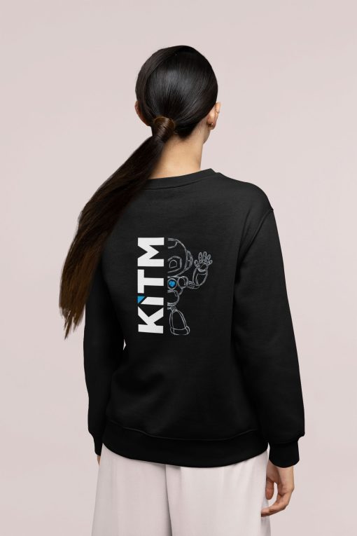 KiTM unisex bliuzonas su logo priekyje ir nugaroje