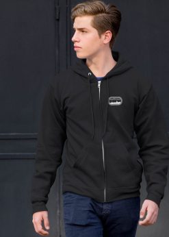 Alternative view of TSRC Bliuzonas su užtrauktuku + spauda nugaroje