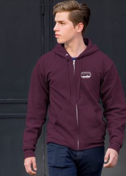 TSRC Bliuzonas su užtrauktuku ir spauda priekyje