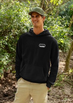 Alternative view of TSRC Bliuzonas su kapišonu ir logiuku priekyje