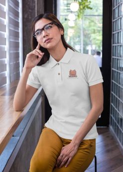 Alternative view of Tavo mokyklos polo marškinėliai su logotipu Uniformos mokykloms