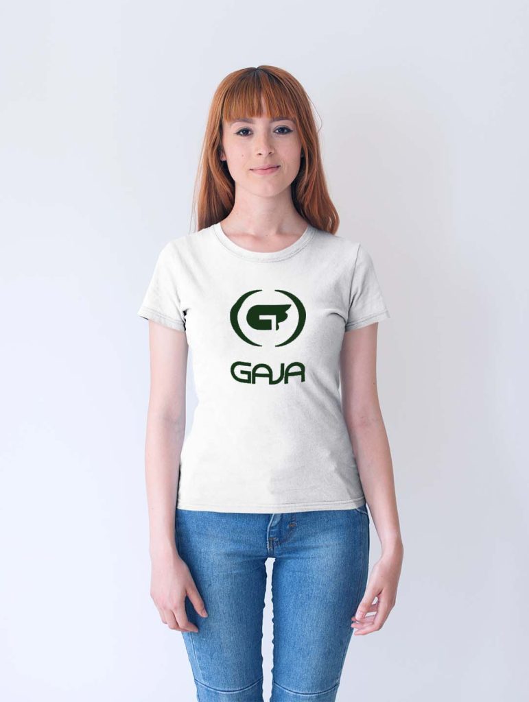 Marškinėliai trumpomis rankovėmis "Gaja" sporto mokykla