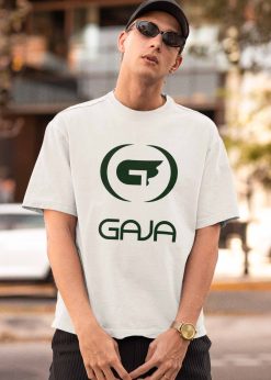 Alternative view of Oversize marškinėliai "Gaja" sporto mokykla, didelis logo