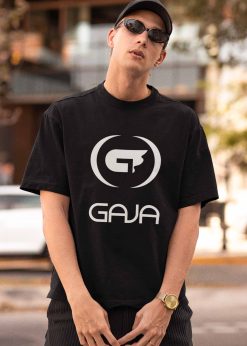 Oversize marškinėliai "Gaja" sporto mokykla, didelis logo